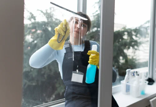 Nettoyage de vitres intérieures et extérieures à Lannux